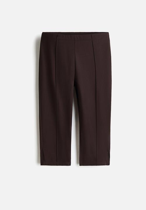 H&M - Capri trousers - dark brown