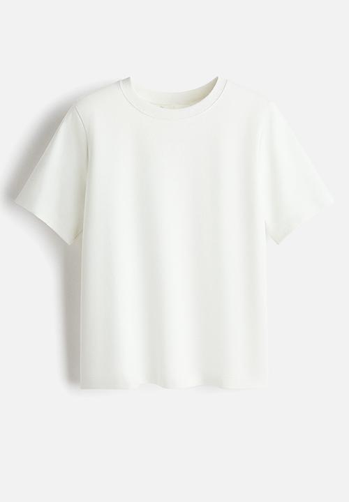 H&M - Interlock t-shirt - white