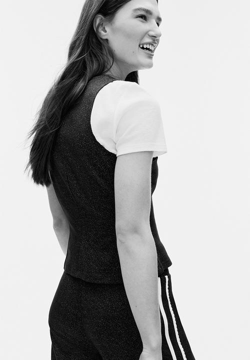 H&M - Jersey waistcoat - dark blue