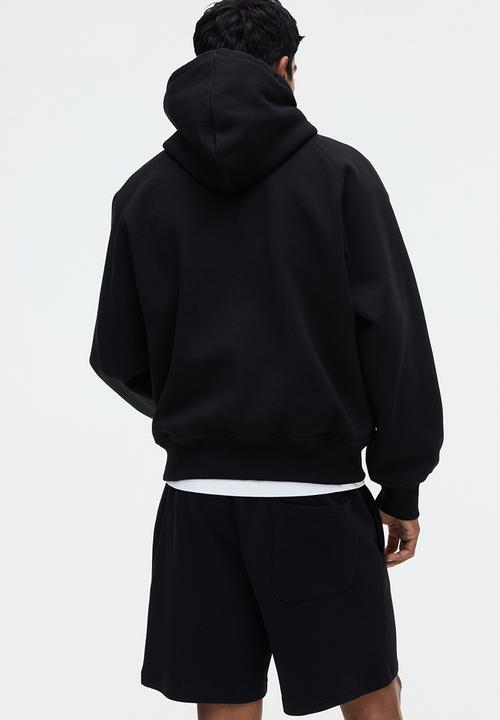 H&M - Regular fit sweatshorts - black