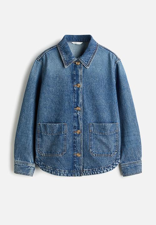 H&M - Denim shacket - denim blue