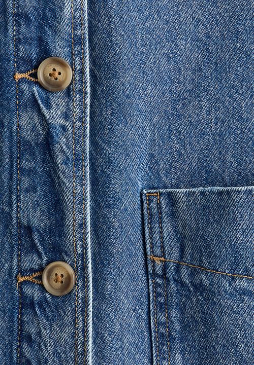 H&M - Denim shacket - denim blue