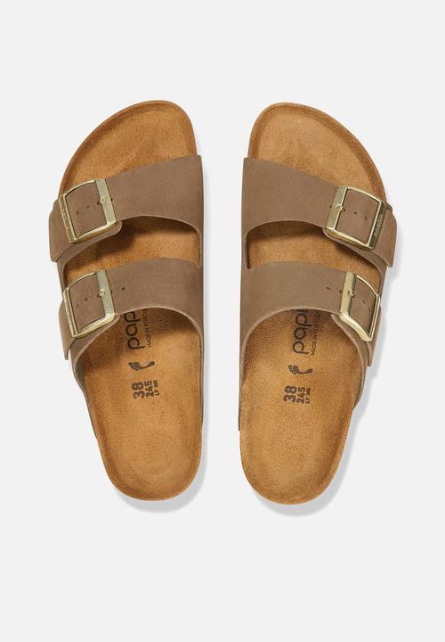 Birkenstock - Arizona PAP Flex Platform narrow  leather - dark tea