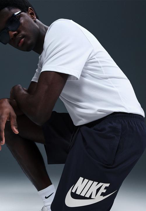 Nike - NSW Club  Woven Shorts - Obsidian Navy /White