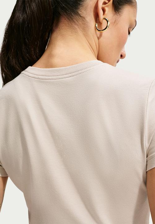 Nike - Women'S Cropped T-Shirt - Cream Ii/Sail