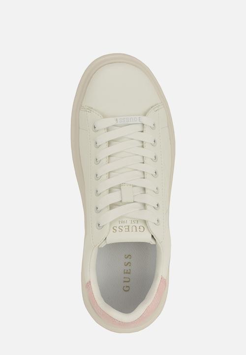 GUESS - Elbina14 sneaker - white/pink