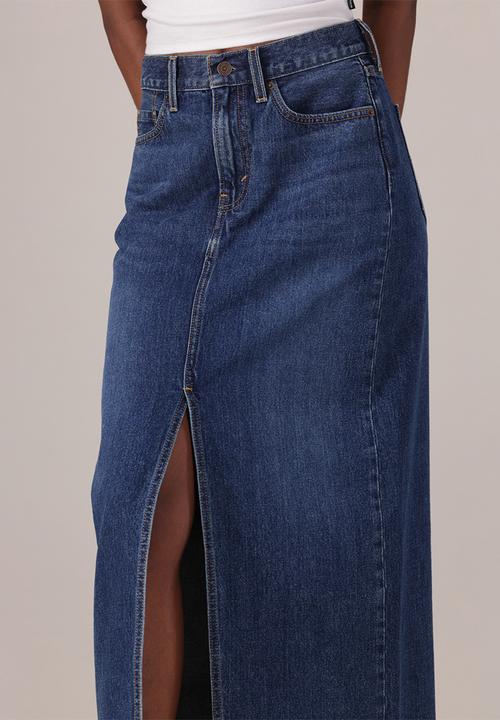 Levi’s® - Ankle Column Skirt - Unlimited Indigo