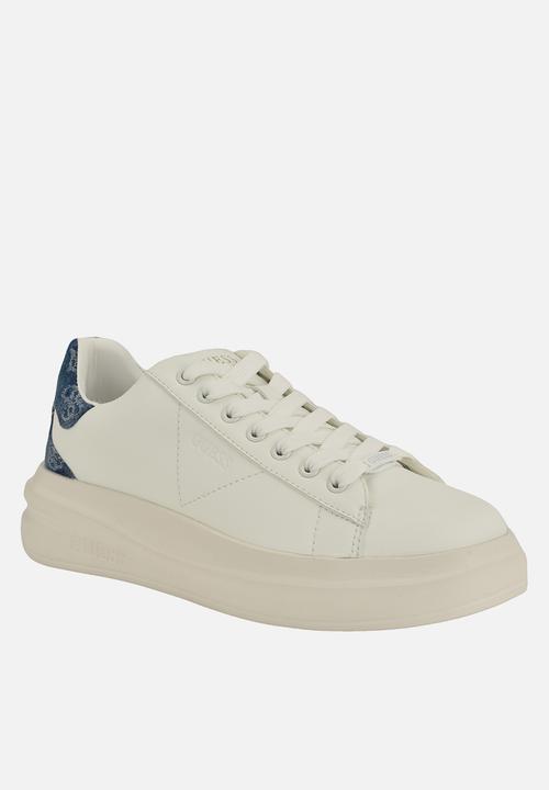 GUESS - Elbina14 Sneaker - White/blue denim