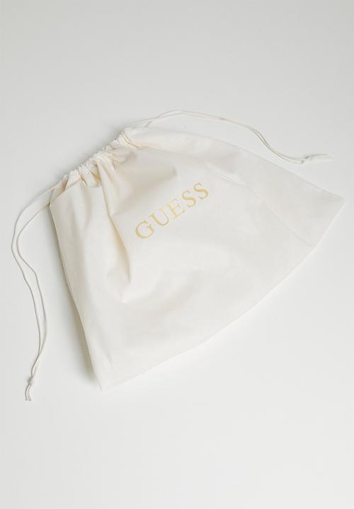 GUESS - Noelle Ii Tech Tote Bag - Bone Logo