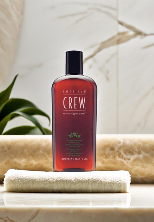 American Crew - 3 in 1 Shampoo Tea Tree - 450ml