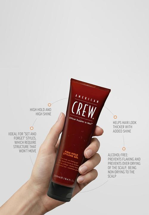American Crew - Firm Hold Gel Tube - 250ml