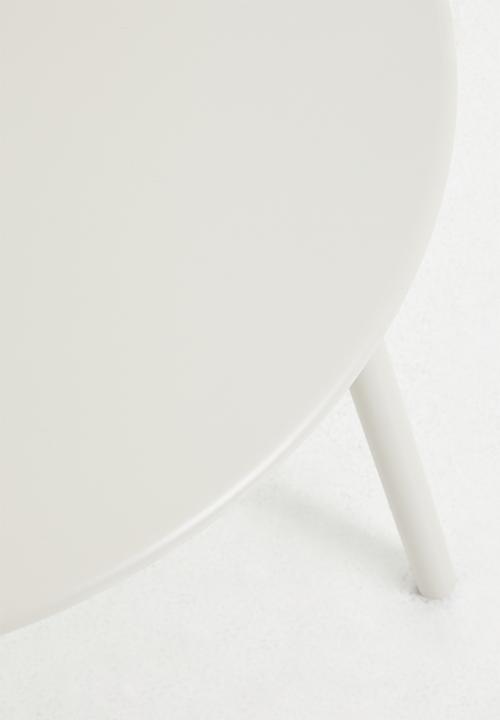 H&S - Outdoor Footube Side Table - Cream