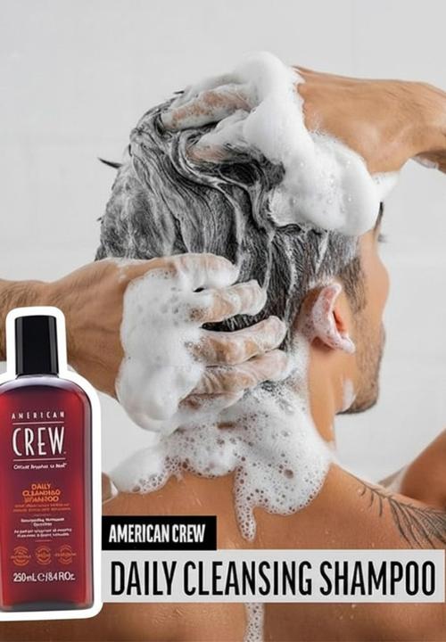 American Crew - Daily Cleansing Shampoo - 250ml - V2
