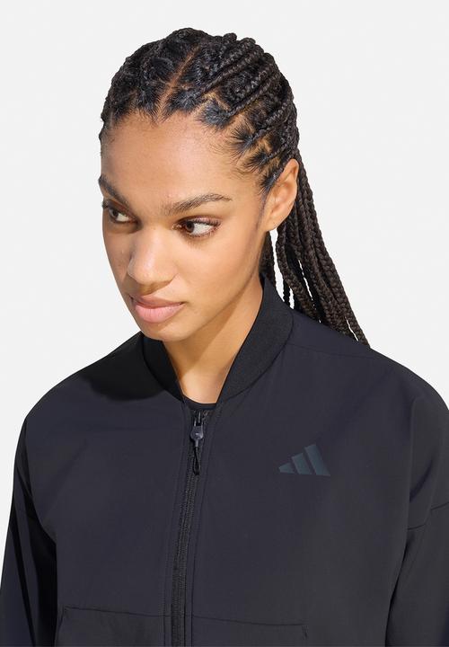 adidas Performance - W Z.N.E. Woven Bomber Jacket - Black