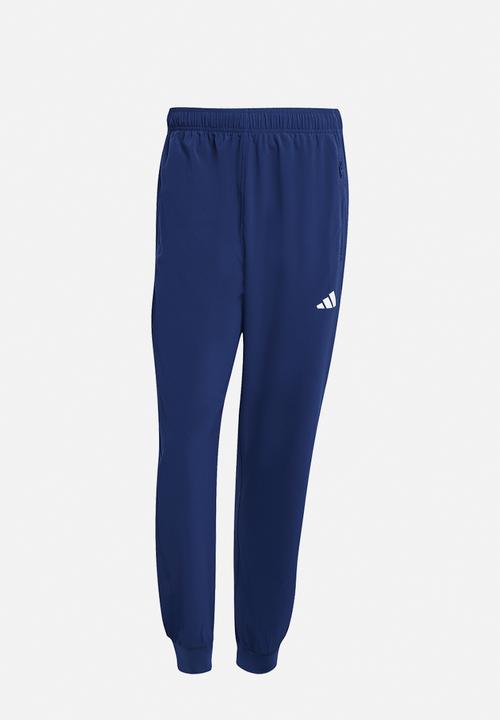 adidas Performance - Workout Essentials Flex Woven Pant - Blue -