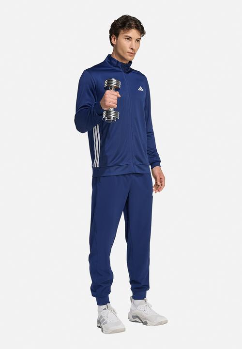 adidas Performance - Workout Essentials Flex Woven Pant - Blue -