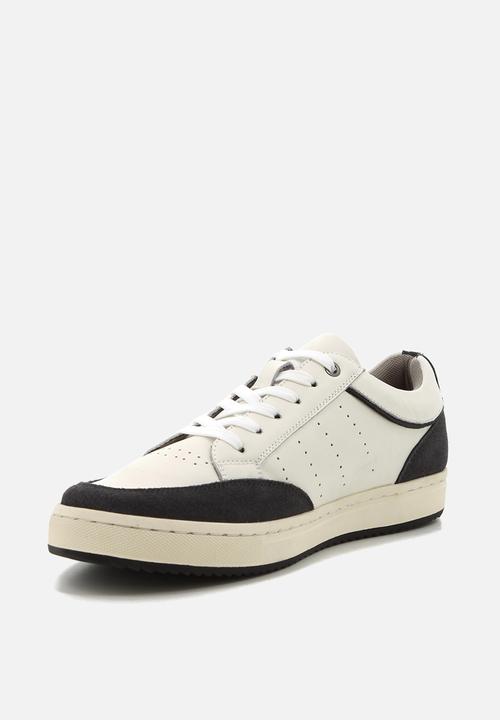 Hush Puppies - Clan - White/Grey