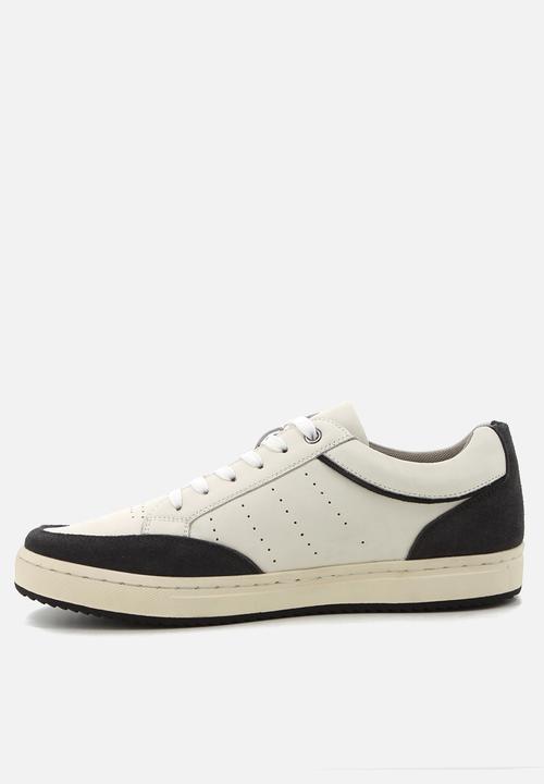 Hush Puppies - Clan - White/Grey