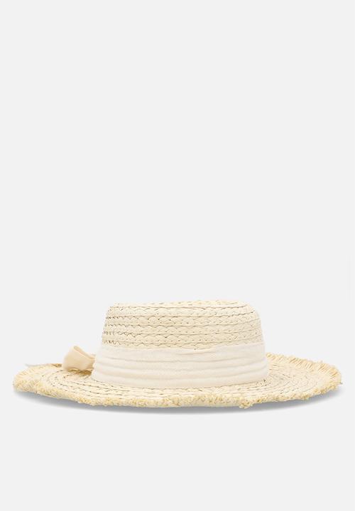 Pop Candy - Boater hat - natural