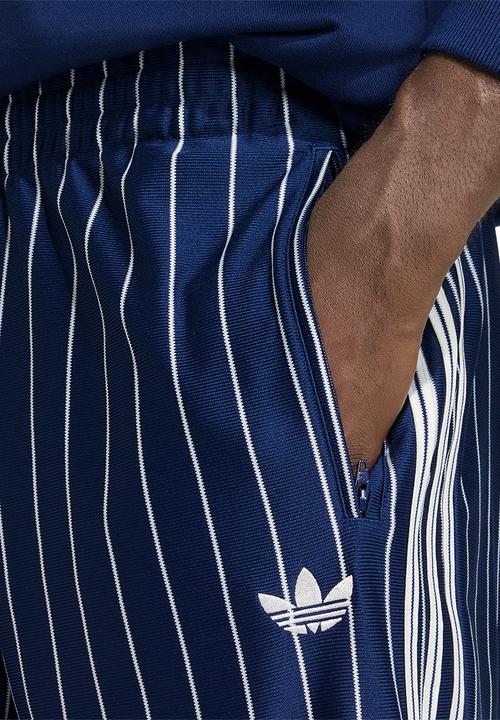 adidas Originals - Firebird Pinstripes Track Pants- Blue night indigo