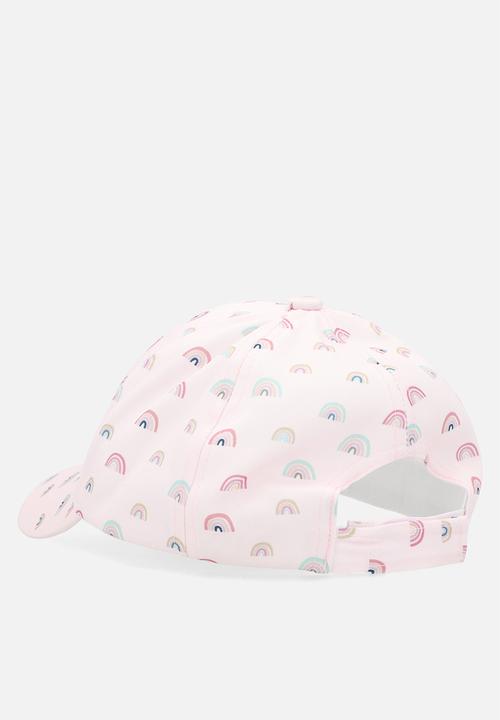 Pop Candy - Classic cap - pale pink/rainbow aop