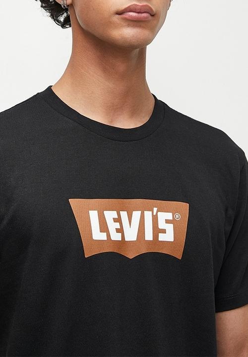 Levi’s® - Graphic crew neck tee za - vintage pecan & black