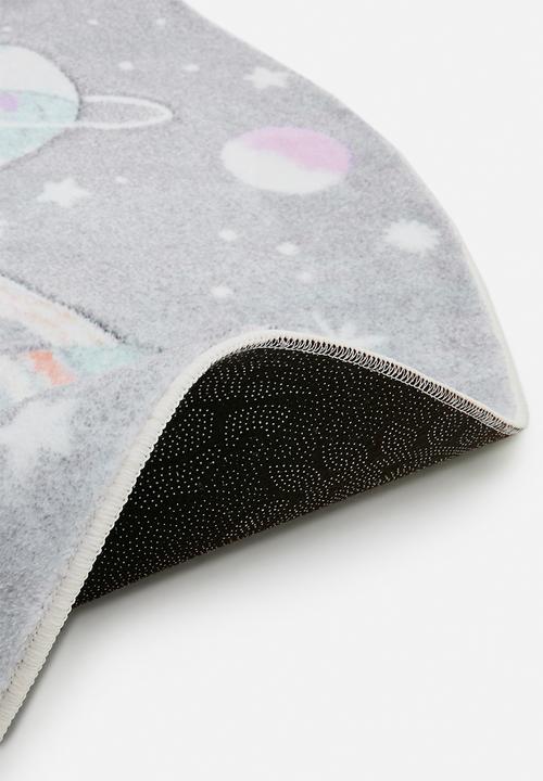 Pop Candy - Galaxy themed rug - grey