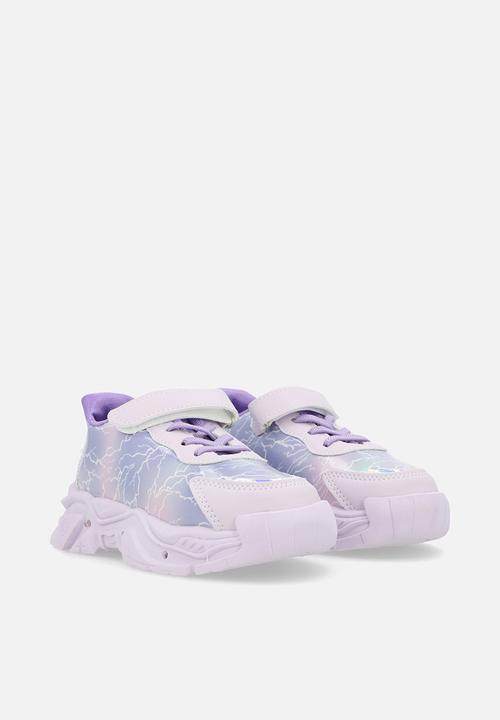 Pop Candy - Light-up sole sneakers - lilac gradient