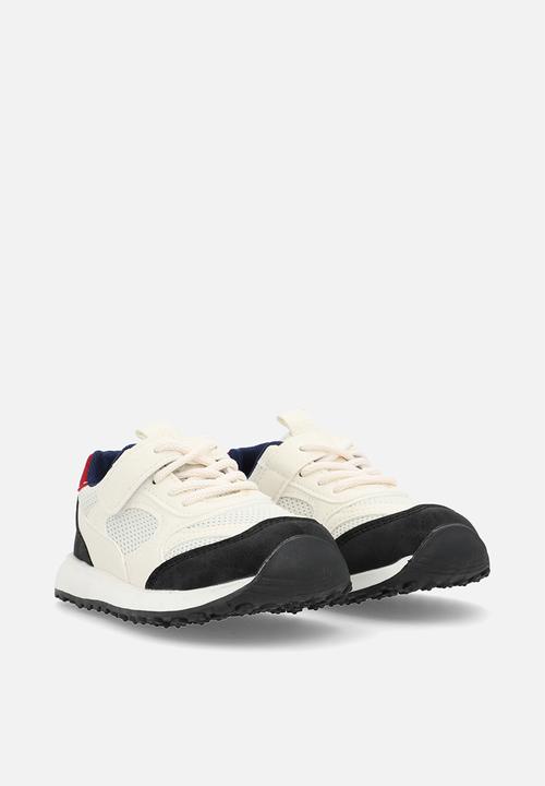 Pop Candy - Mesh design sneakers - neutral multi/red