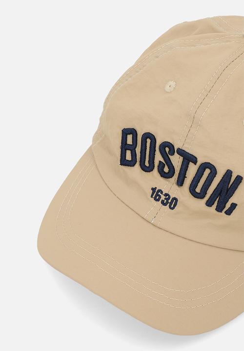Pop Candy - Embroidered cap - beige