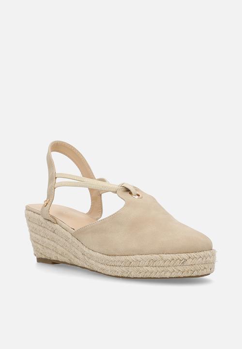 Butterfly Feet - Lanah 3 espadrille wedge heel - taupe