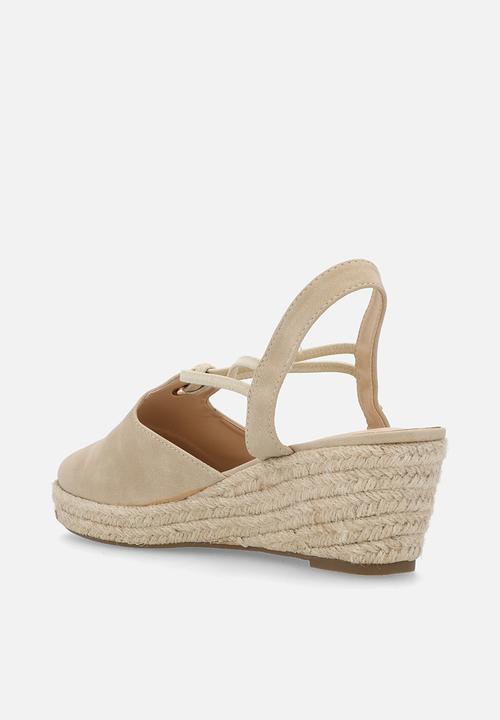 Butterfly Feet - Lanah 3 espadrille wedge heel - taupe