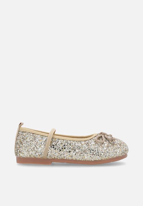 Pop Candy - Glitter pumps - champagne gold