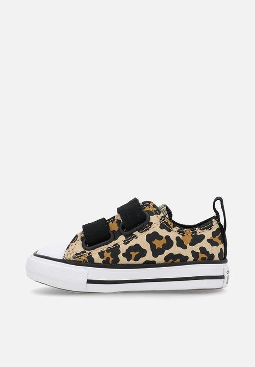 Converse - Chuck taylor all star easy - on leopard - hay day/black/honey stick