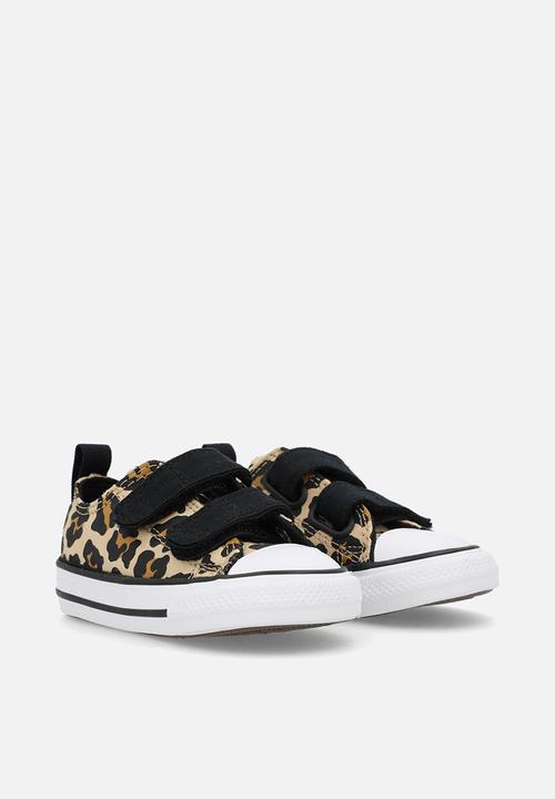 Converse - Chuck taylor all star easy - on leopard - hay day/black/honey stick