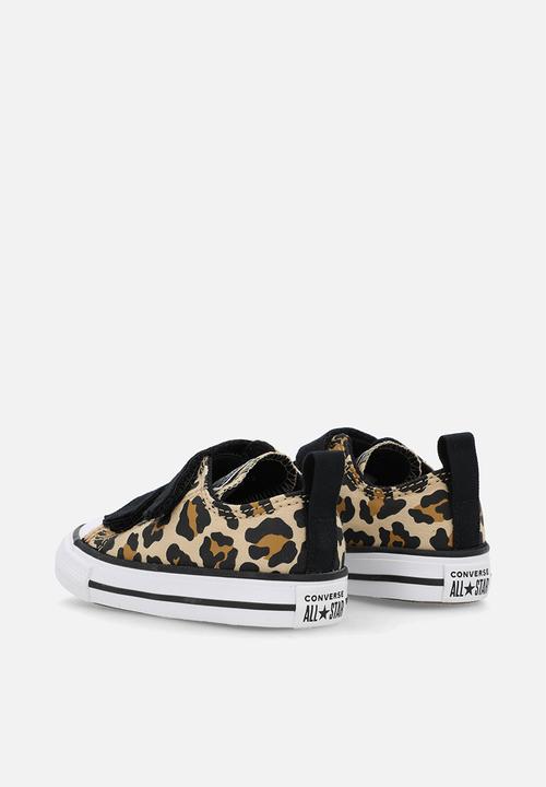 Converse - Chuck taylor all star easy - on leopard - hay day/black/honey stick