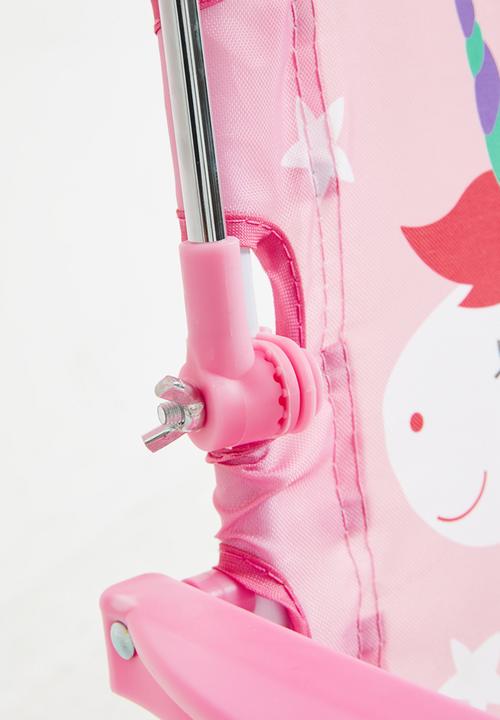 Pop Candy - Unicorn graphic camp chair - bright pink
