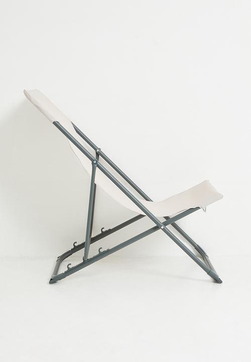 H&S - Outdoor Pool Folding Chair - Beige