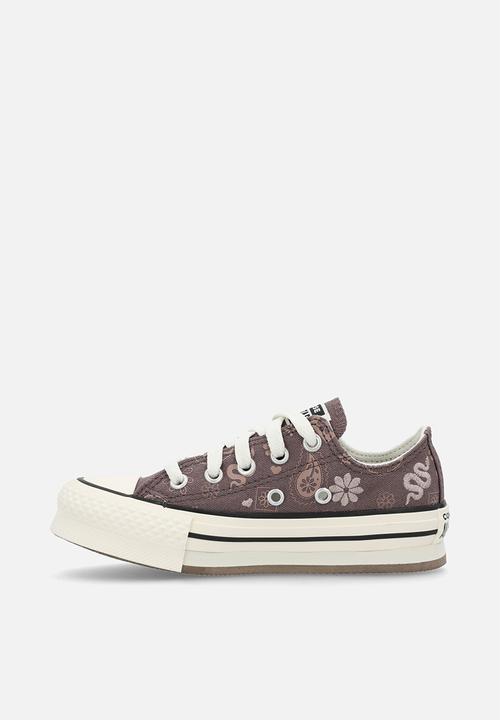 Converse - Chuck taylor all star eva lift - pot hole plum/bite the dust/egret