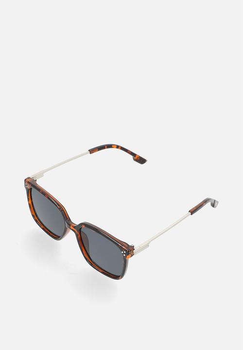 Pop Candy - Square frame sunglasses - leopard print