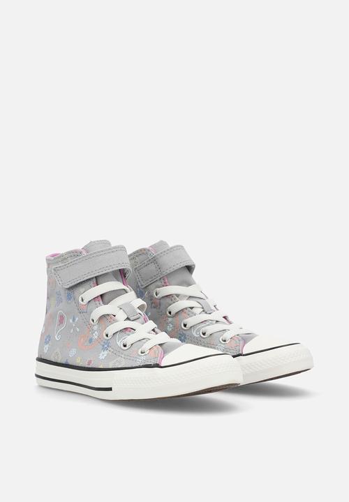 Converse - Chuck taylor all star 1v - grey area/xoxo pink/white