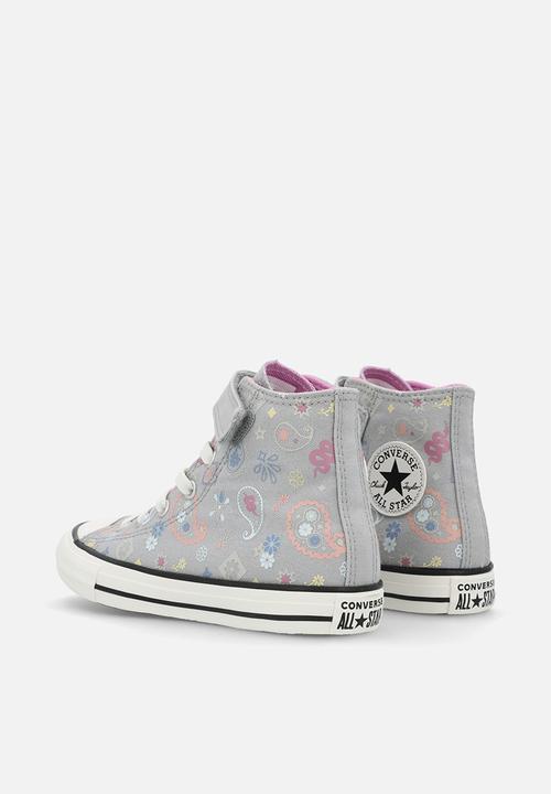 Converse - Chuck taylor all star 1v - grey area/xoxo pink/white