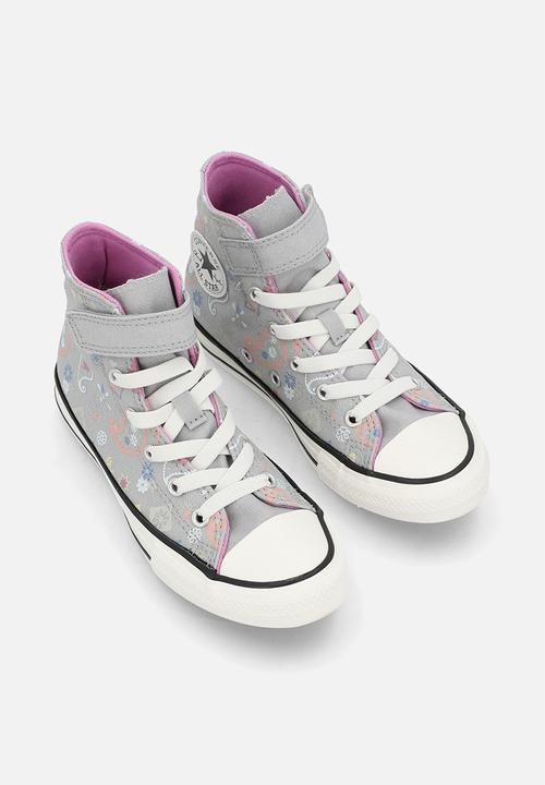 Converse - Chuck taylor all star 1v - grey area/xoxo pink/white