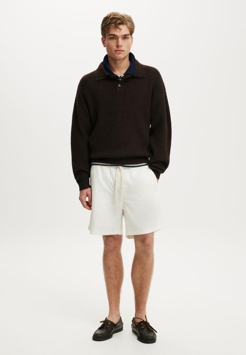 Cotton On - Easy Short - Off White Twill