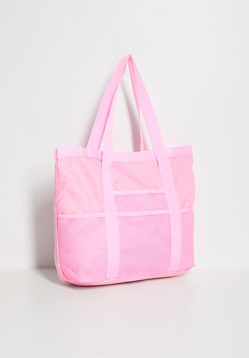 Pop Candy - Mesh compartment tote bag - pink