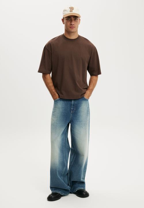 Cotton On - Cropped Fit T-shirt - Espresso