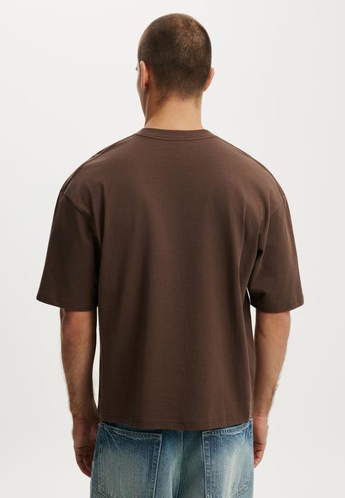 Cotton On - Cropped Fit T-shirt - Espresso