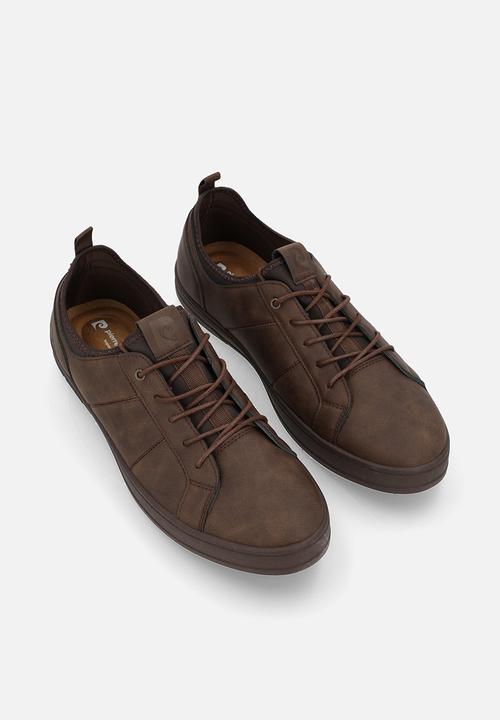Pierre Cardin - Aj casual lace up - chocolate mono