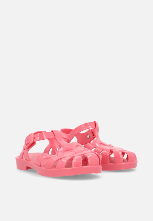 Pop Candy - Heart jelly sandals - dk pink