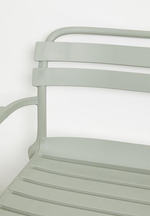 H&S - Outdoor Garden Bench - Green